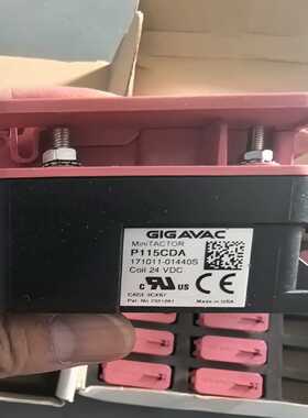 美国GIGAVAC接触器P115CDA功率继电器继-议价