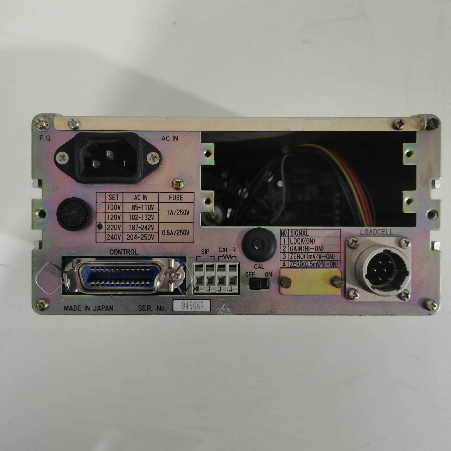 unipulse尤尼帕斯称重控制器,二手拆机,通电显示正常,--议价商