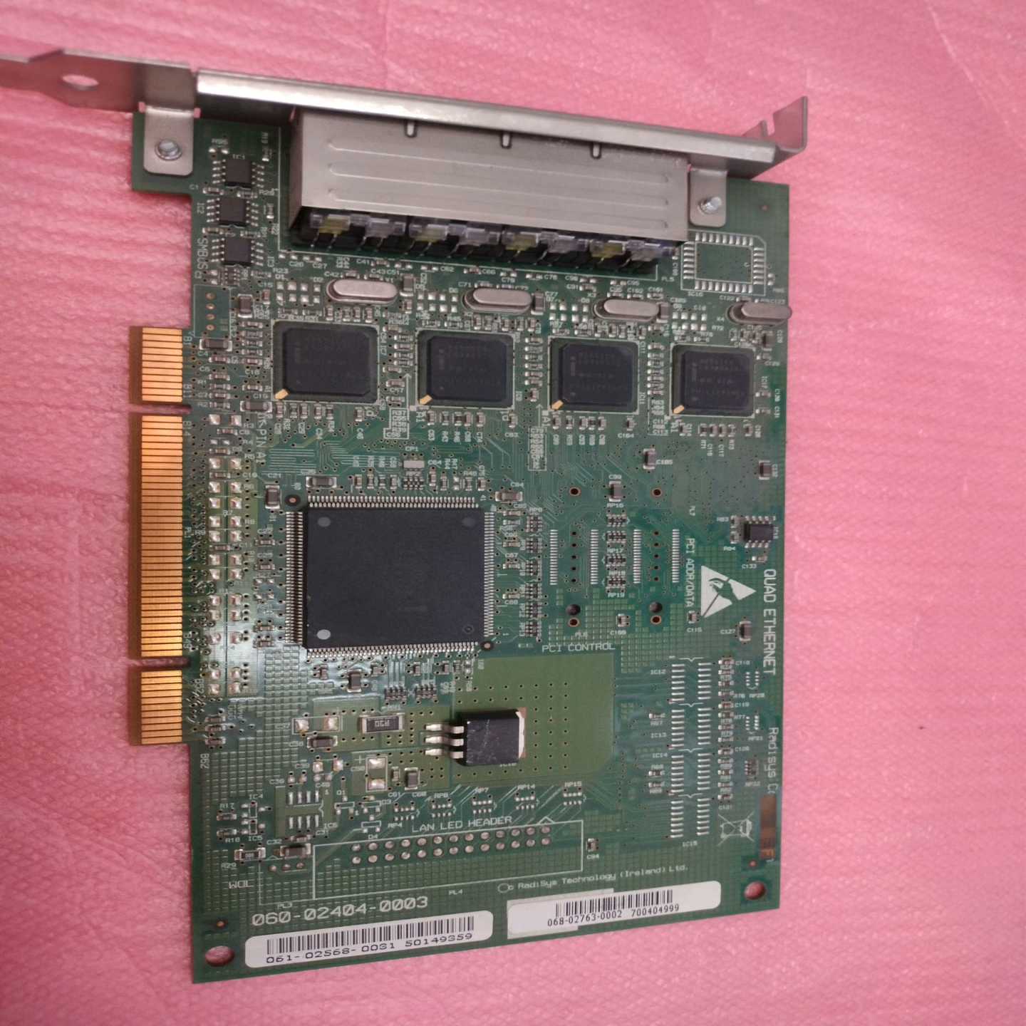 ntel82551ER82559四口百兆网卡，PCI插-议价