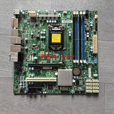 超微X11SAEM工作站主板C236芯片LGA1151E31200V5V6M.2原厂
