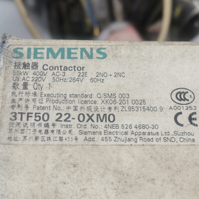 3TF50 22—0XM0接触器，全新库存。—议价