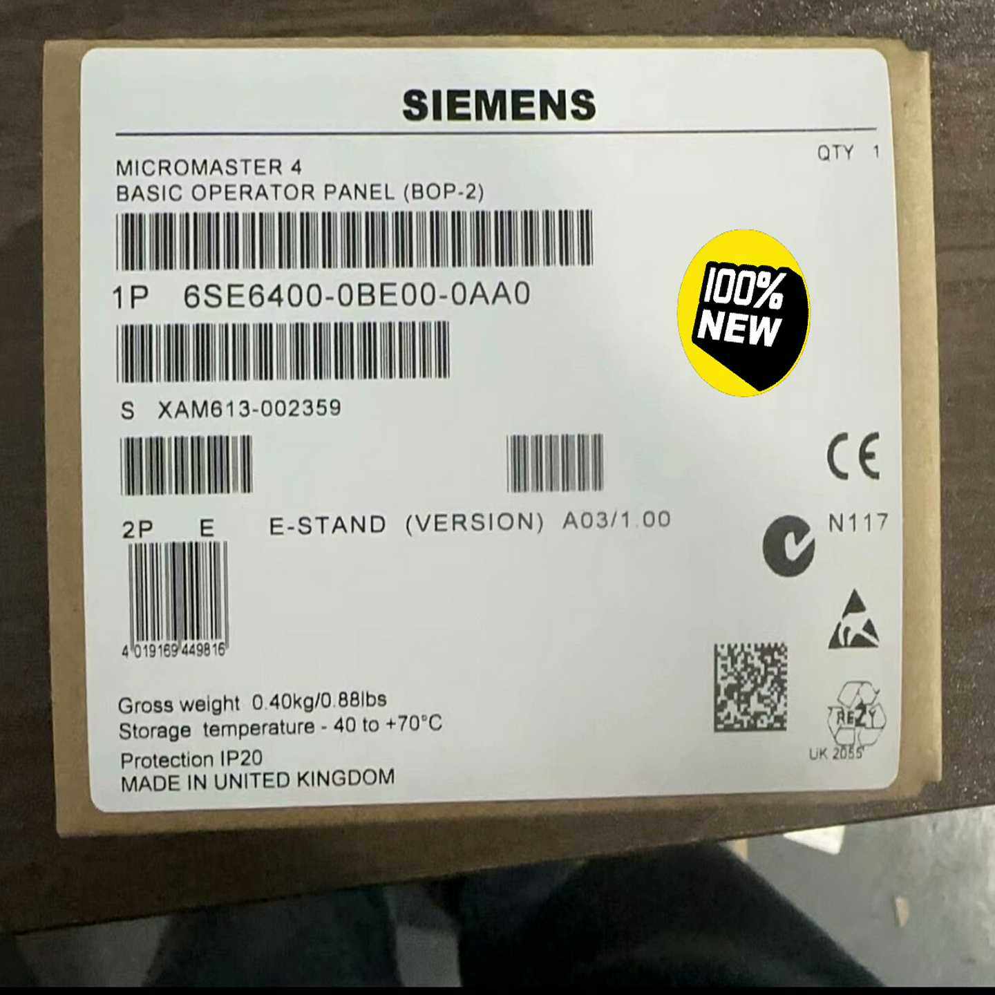 6SE6400-0BE00-0AA0/0AA1西门子全新变频--议价商品