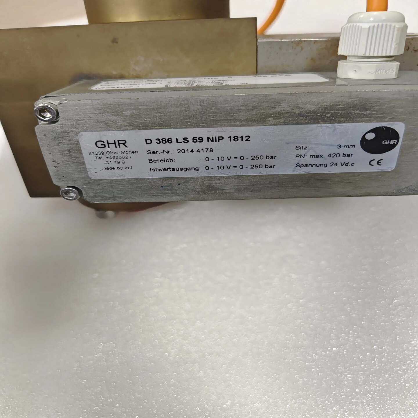 GHR高压比例阀D386LS59NIP1812-议价