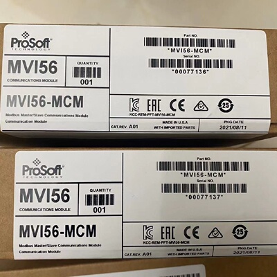 议价MVI56-MCM 处理器，1个RJ45串行配置端口（CFG）MVI56MCM
