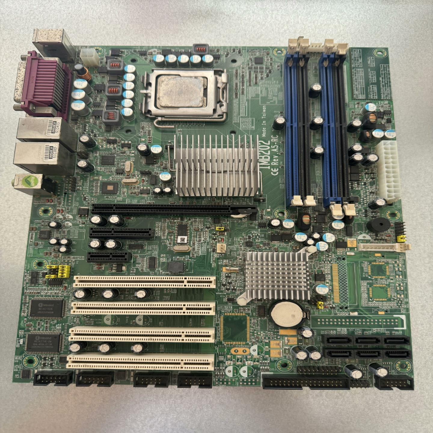 艾讯 工控机主板IMB-202 REV.A4-RC 成色新（地坛设备）