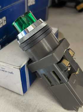 （议价）AL611-G日本IDEC自复位按钮30MM开孔带灯绿色