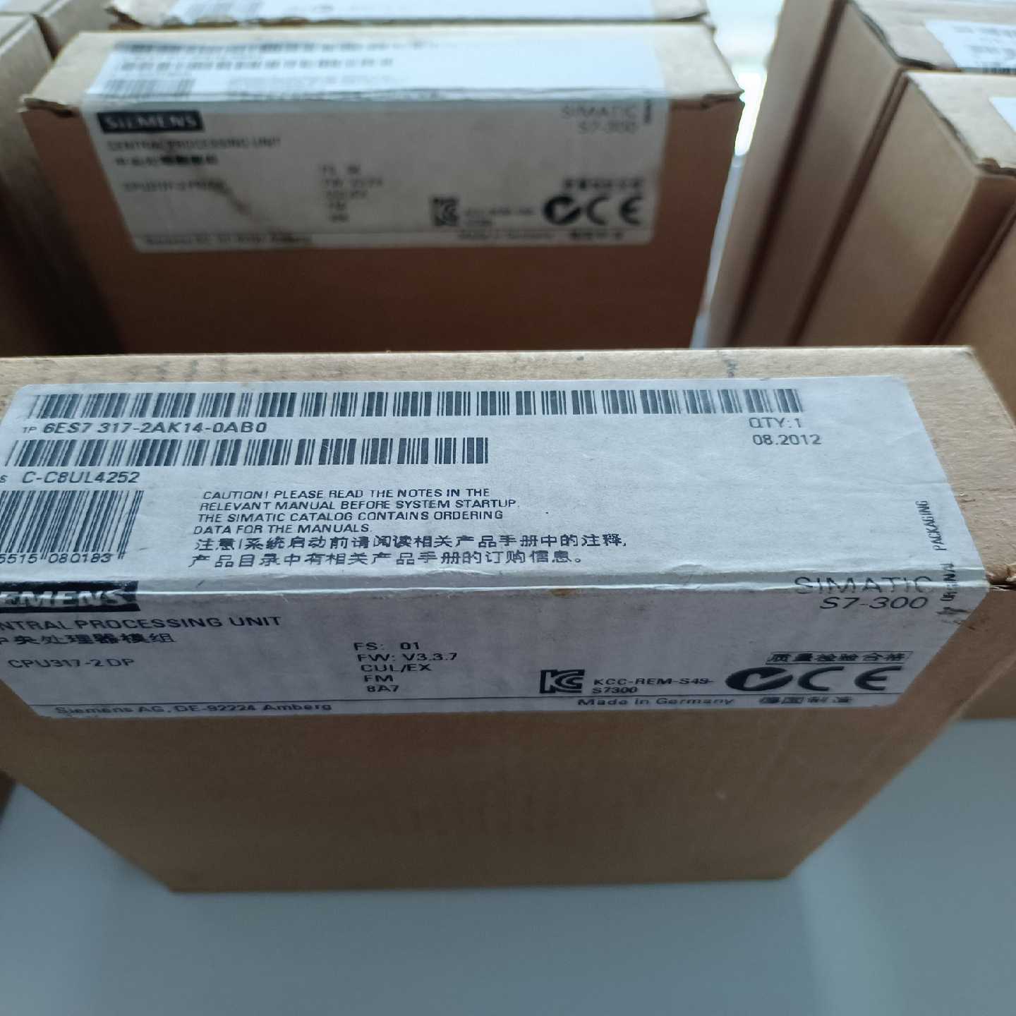 6ES7317-2AK14-0AB0中央处理器模块6E询价