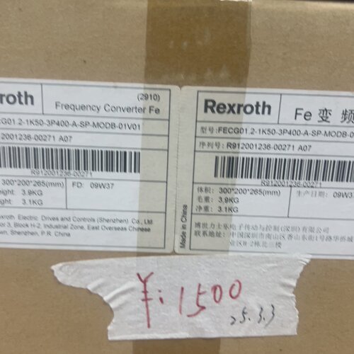 询-Rexroth变频器型号FECG01.21K503