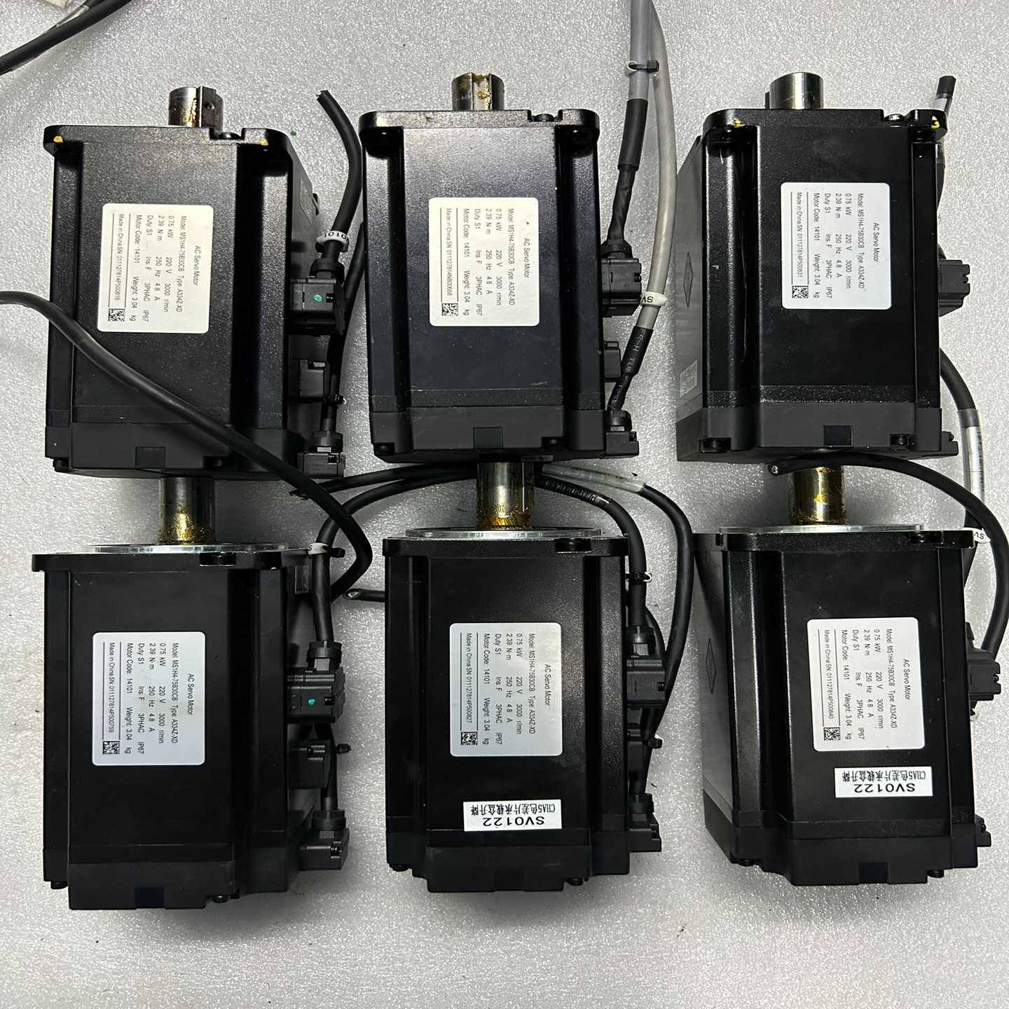 汇川MS1H4-75B30CB-A334Z-XD，正常拆{议价}