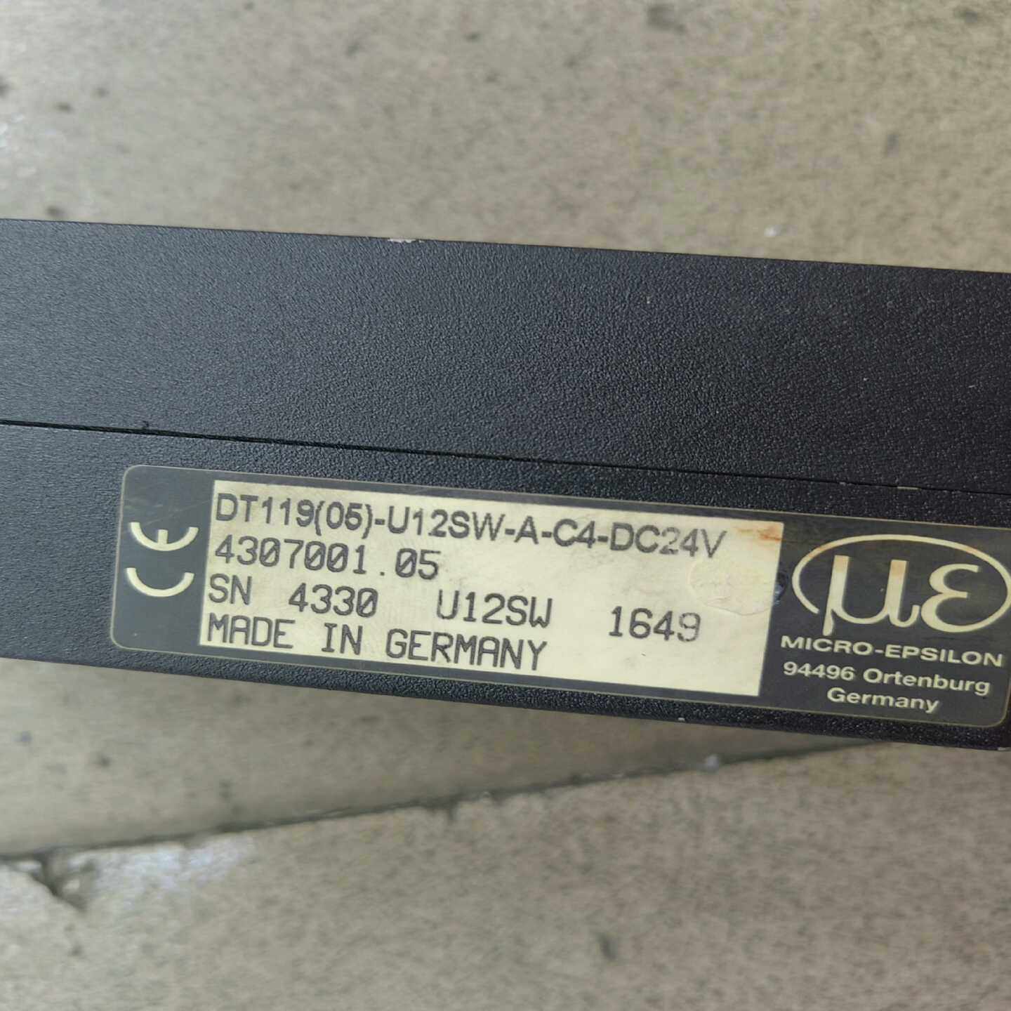 询价：德国MICRO-EPSILON米铱DT119(05)