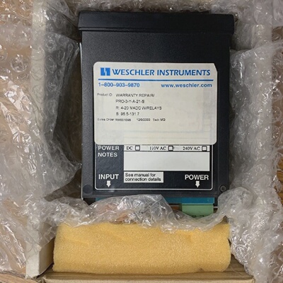 WESCHLER INSTRUMENTS PRO3YA21S DIGITAL INTERFACE 110VAC **NE