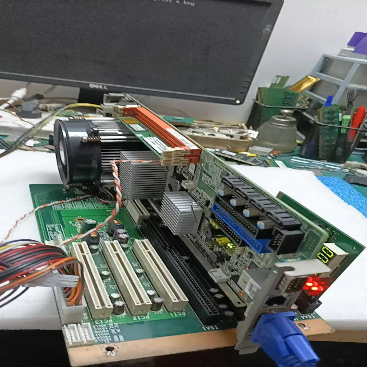 研华工控PCA-6011VG-00A1E主板单网卡-询价客服