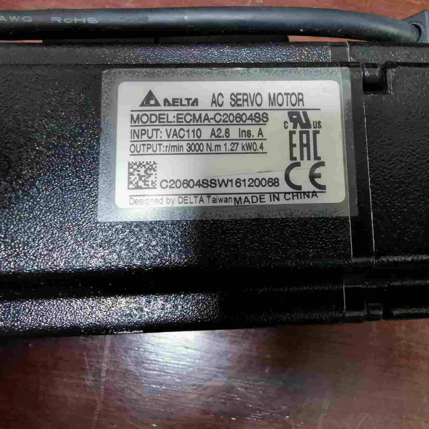 议价台O达ECMA-C20604SS伺服电机原装拆机伺服电机，成色现货/维