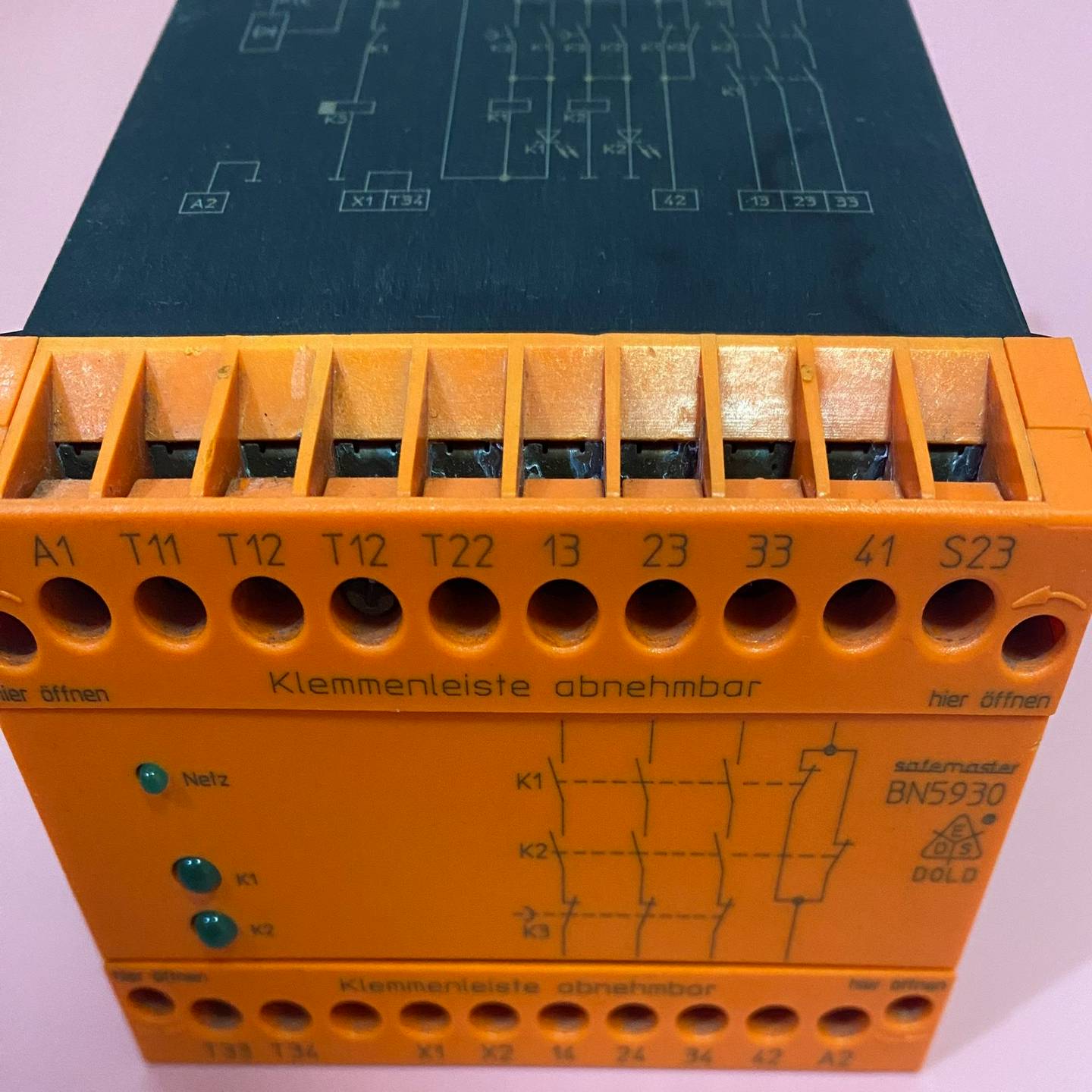 DOLD多德BN5983安全继电器BN5930.48/204适用