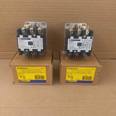 LOT OF 2 PCs SQUARE D 8910DPA23V14 Definite Purpose Contacto