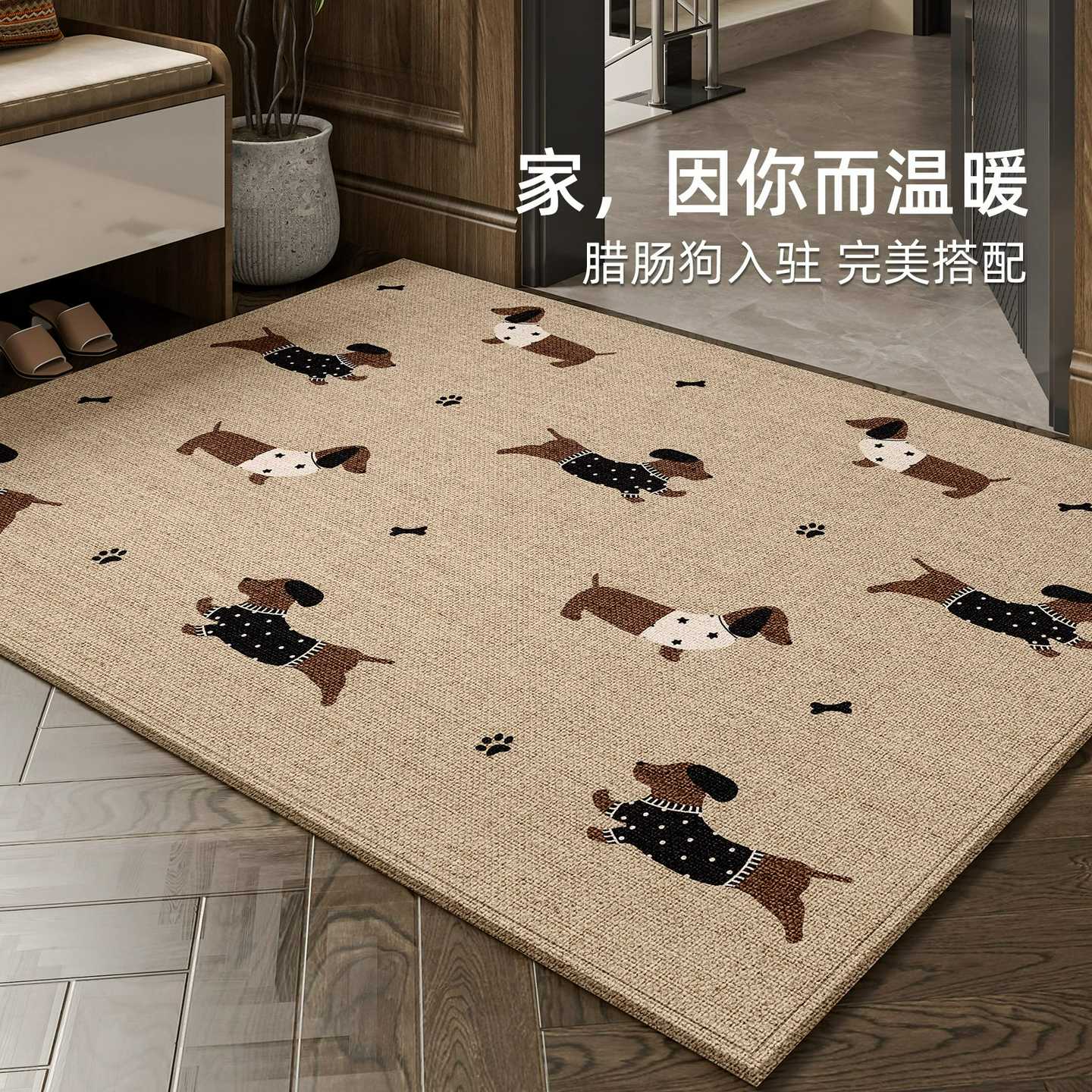 地垫入户门垫2025新款门口玄关脚垫室内耐脏防滑地毯家用进门垫子