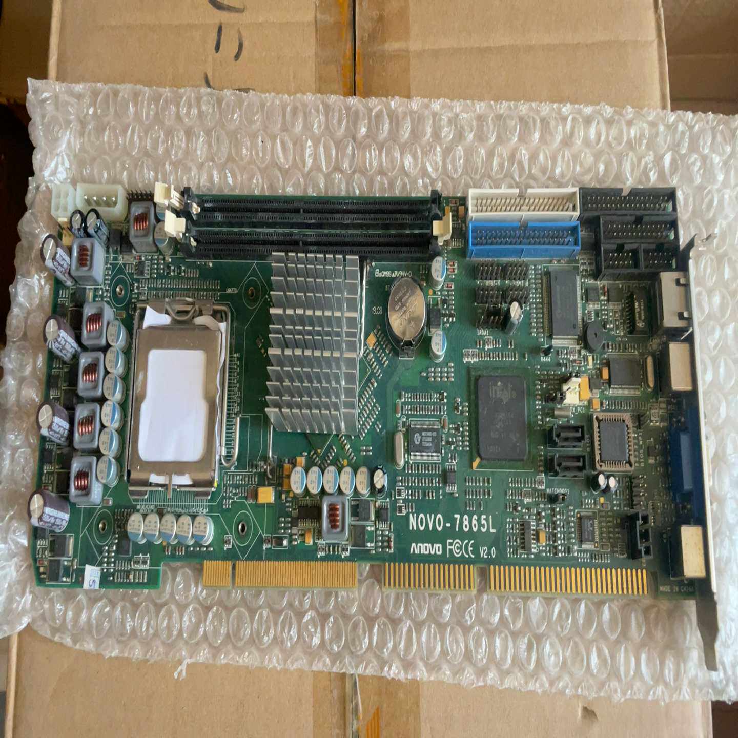 华北科技NOVO-7865L工控机主板,Intel芯片组,带--议价商品