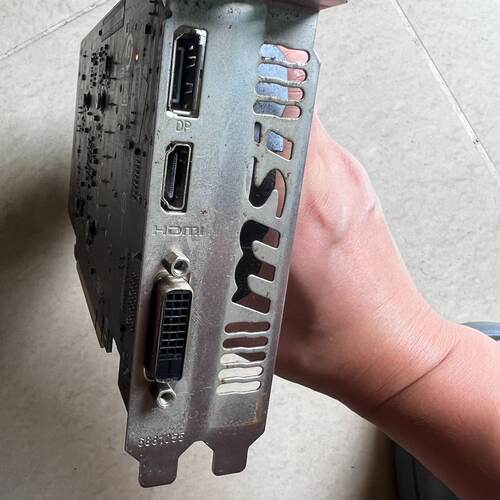议价星gtx1050ti4g显卡成色如图无需额外供电无议价