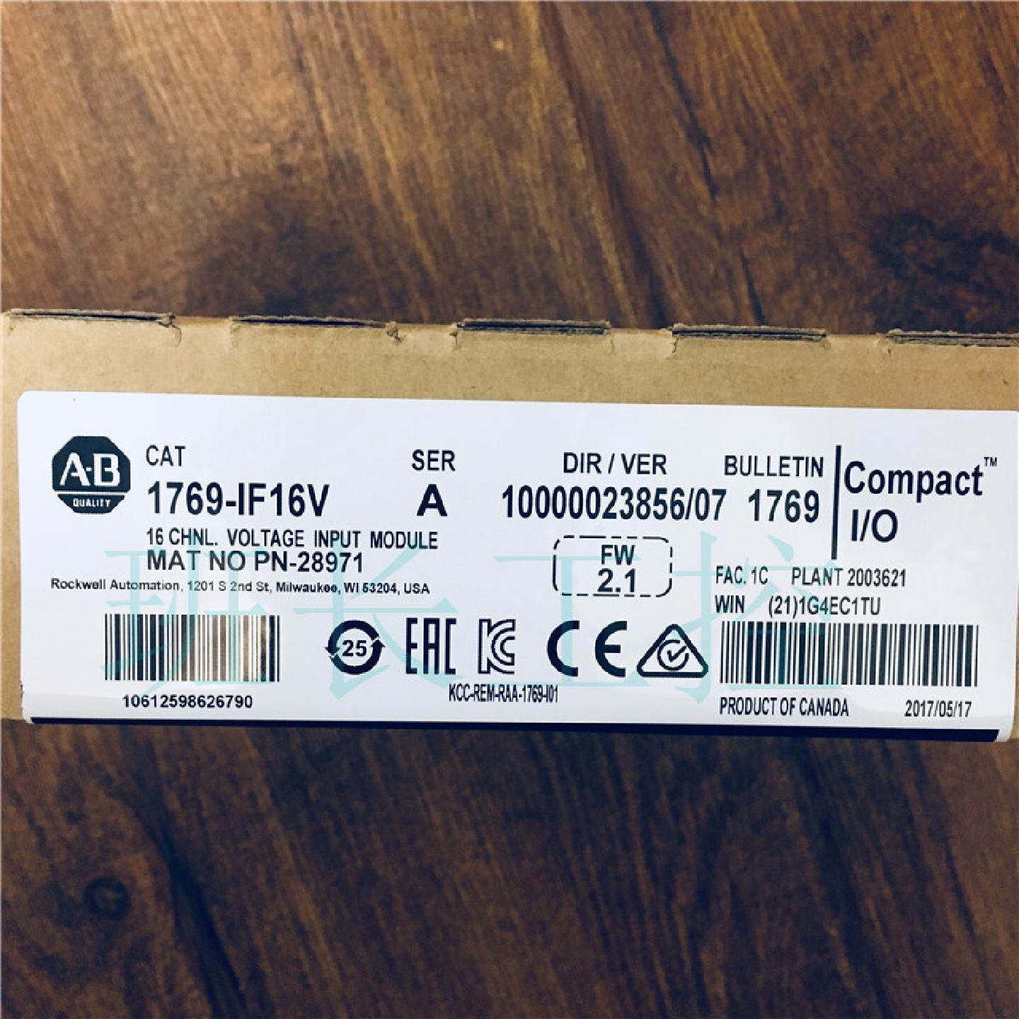 议价全新原装AB模块1769-IF16V 现货特价包邮