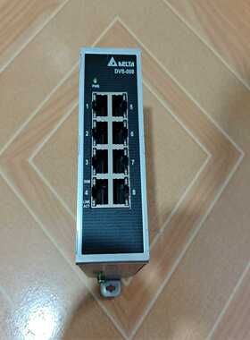 咨询-台达交换机DVS-008100，功能正常，成色为实图