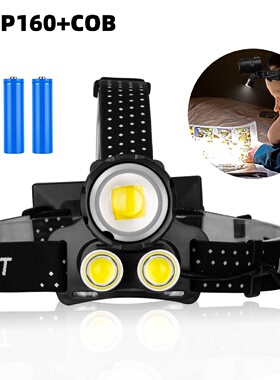 CrossBorder New Xhp160 LedCob Adjustable Usb Charging Input