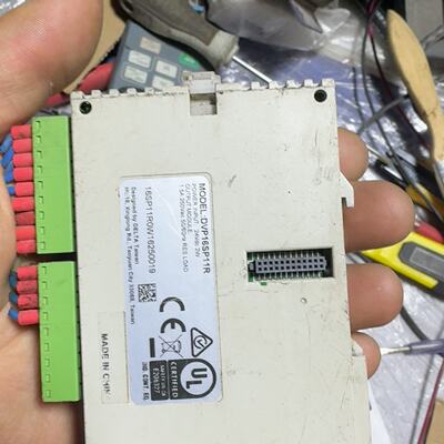 【询价】台达PLC扩展DVP16SP11R成色实物图，功能正常适用