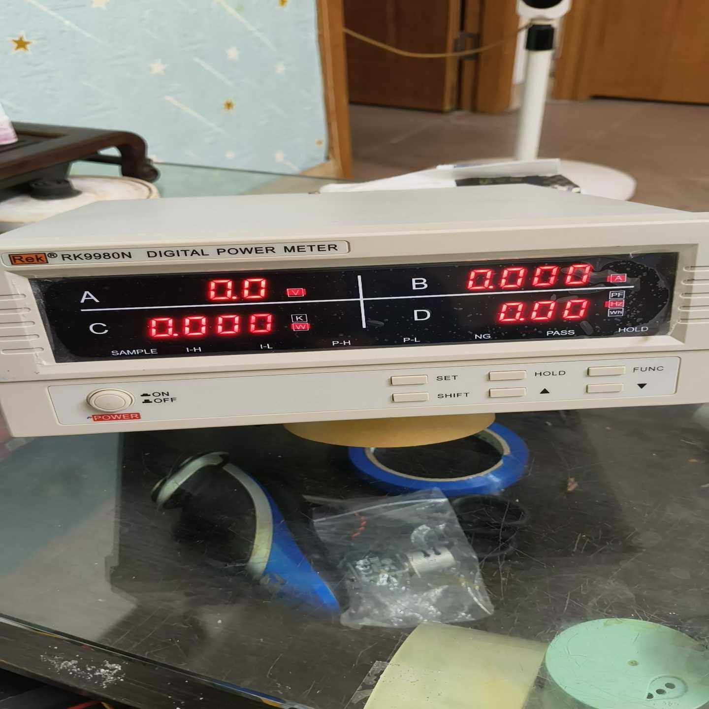 Rek美瑞克RK9980N智能电量测量仪，原装无修，功能正常--议价商品