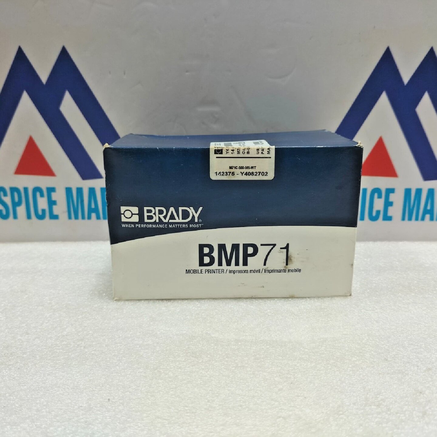 Brady M71C1000595WT Tempo Adesivo Permanente Vinile Nastro E - 实物图
