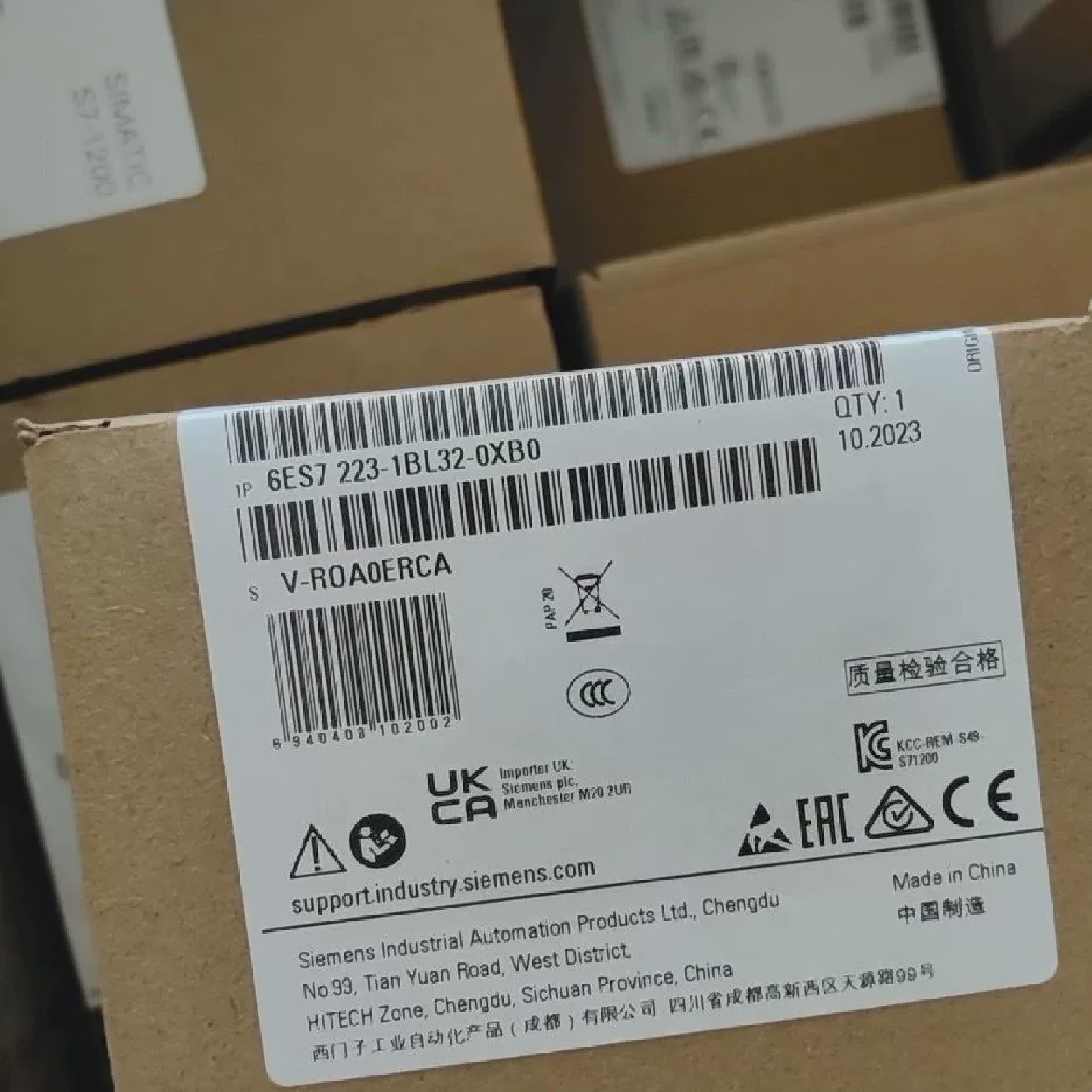 EM223CN模块6ES72236ES722316入1