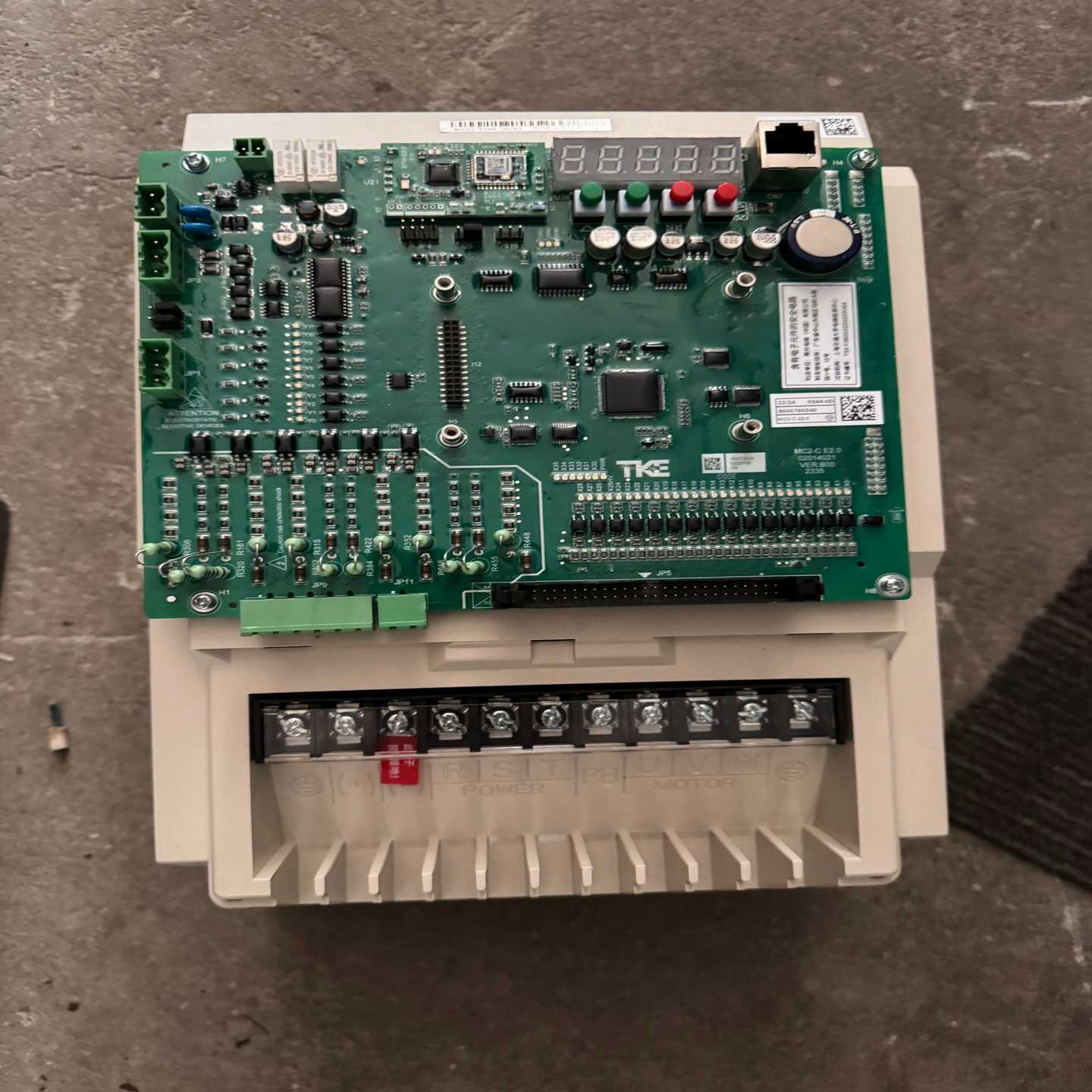 【议价】蒂森一体机变频器CPIC-V-27B.A功能拆适用