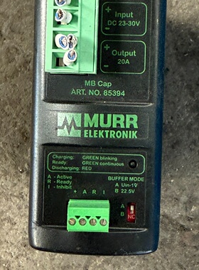MURR穆尔免维护缓冲电源型号MBCap2024货议价
