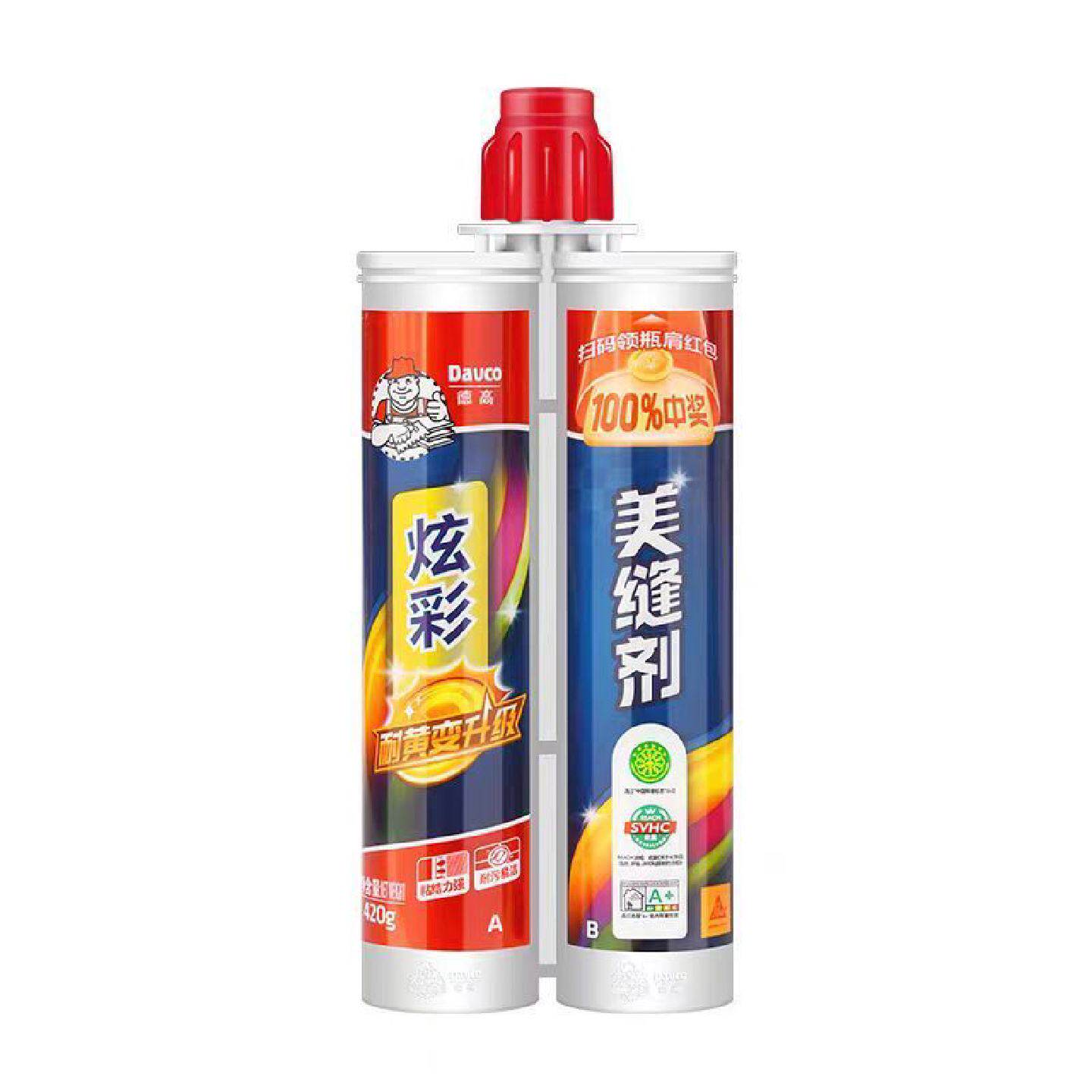 德高美缝剂官方正品瓷砖地砖专用勾缝填缝剂家用瓷缝炫彩美瓷胶图片
