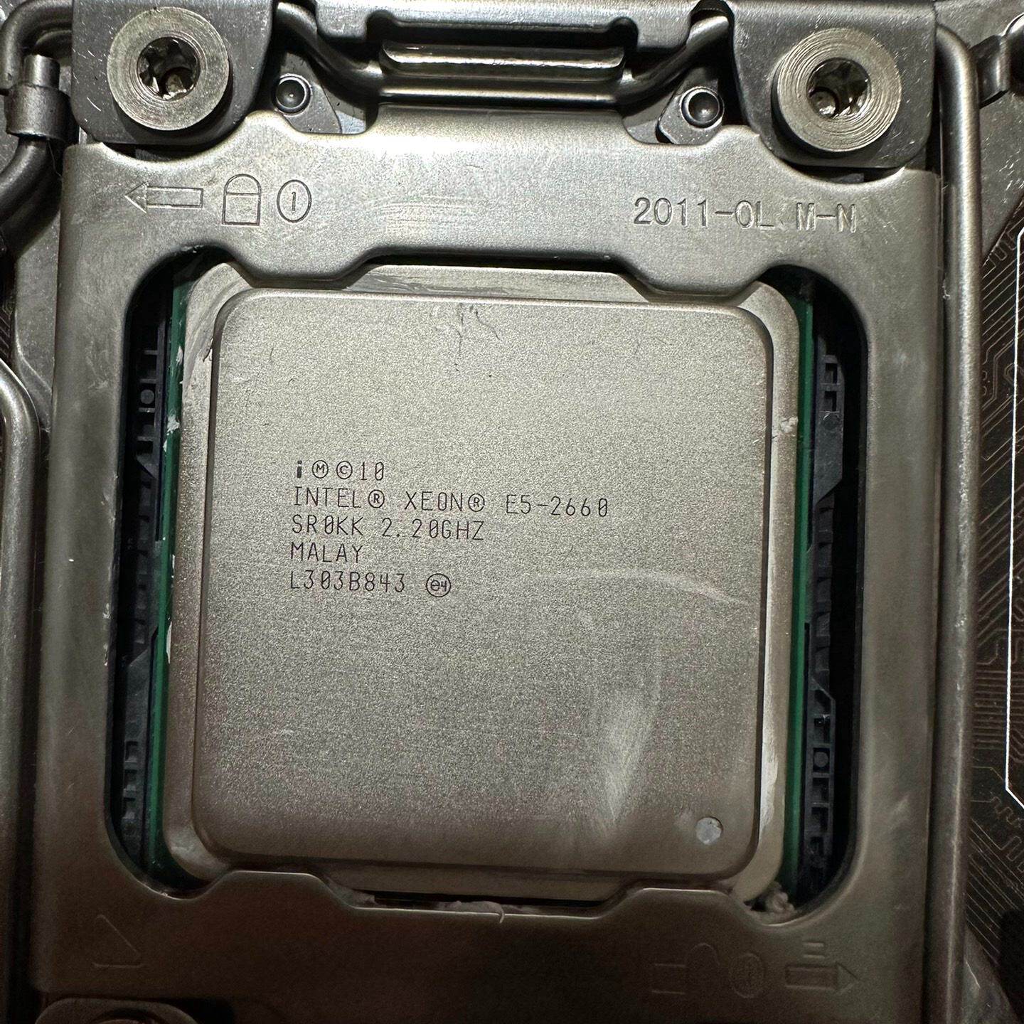 cpu  Intel/至强E5-2660  处理器CPUX7-议价图片