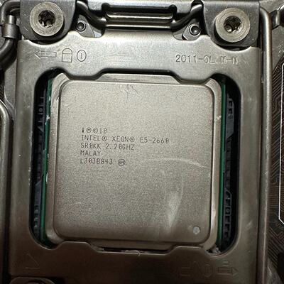 cpu  Intel/至强E5-2660  处理器CPUX7-议价