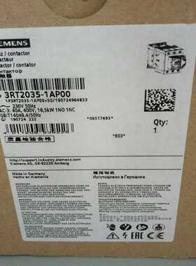 接触器3RT2035-1AP00询价