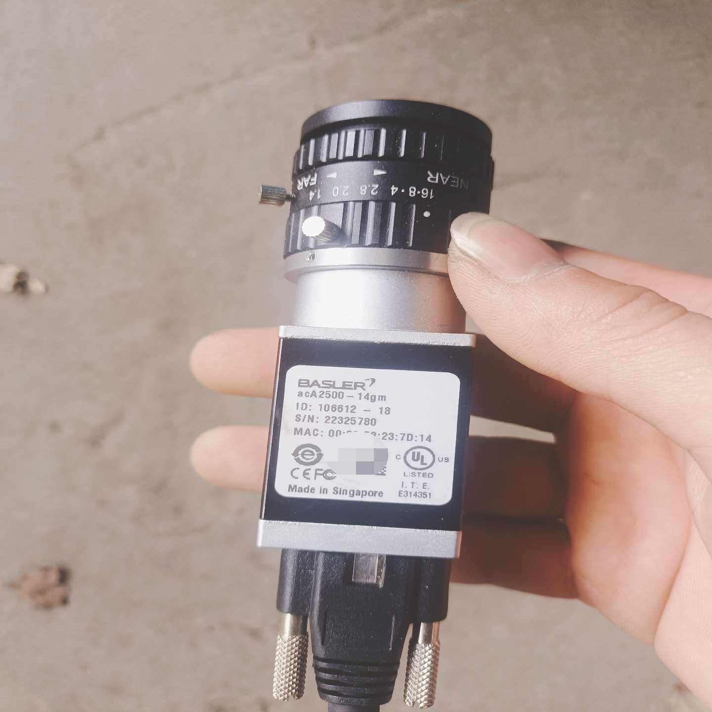 巴斯勒acA2500-14gm工业相机，新旧程度看图片，二手--议价商品
