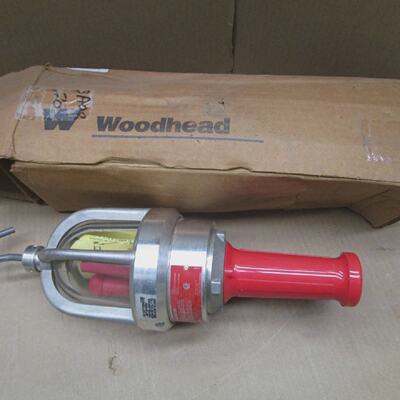 New Open Box Woodhead L.P. 61430 Hazardous Location Handlamp