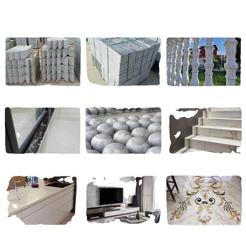 天然大理石台面桌面餐桌茶几门槛石吧台餐边柜定做大理石面板定制