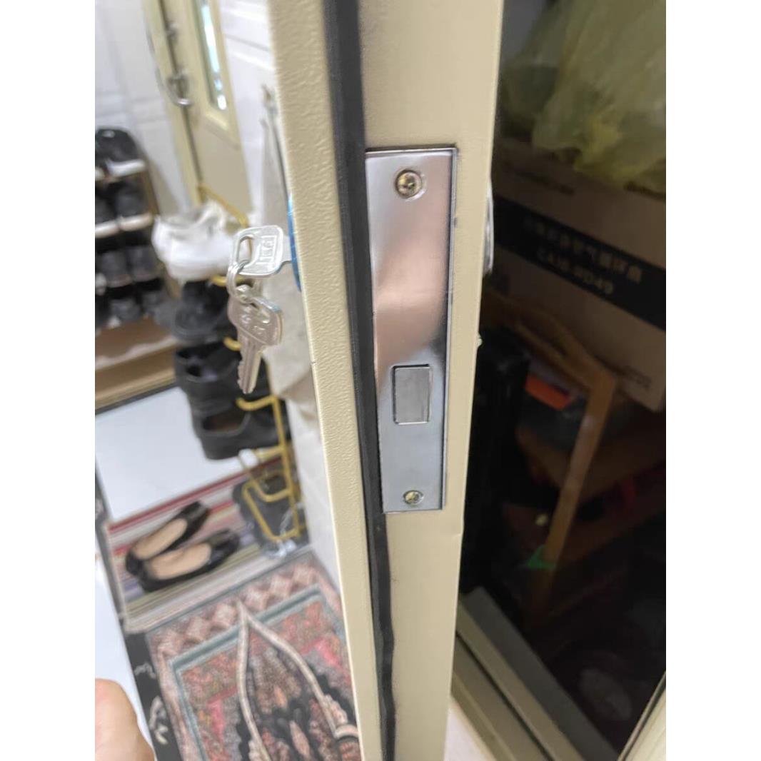防火消防门锁芯不锈钢全套通用型配件把手锁体铝铜锁芯通开通用型
