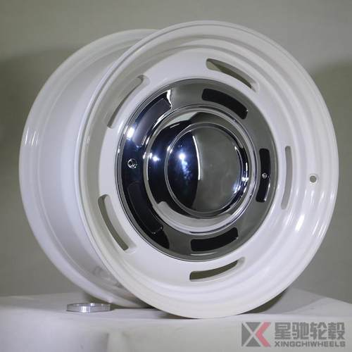 17寸改装大饼适装FJ陆巡LC坦克300甲壳虫牧马人复古轮毂可锻造