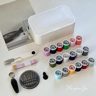 便携式针线盒家用高档多功能学生实用手工缝纫工具包手缝套装