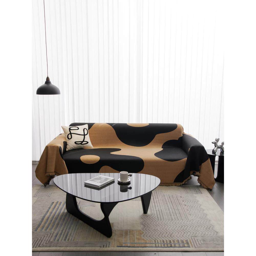 大三人位沙发垫全包雪尼尔沙发盖布巾防滑四季通用沙发罩套防猫抓