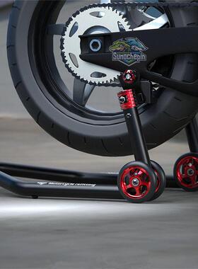 机车起车架Z650/Z900/金吉拉300 450停车起落架后轮升降支撑架