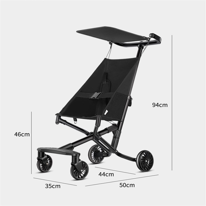 口袋车遛娃神器大龄儿童推车旅游外出简易6岁以上宝宝可折叠轻便