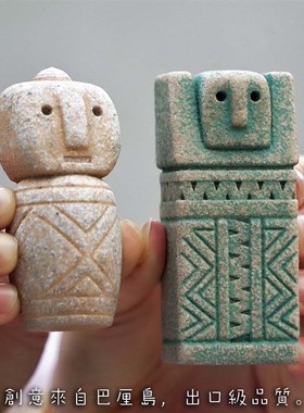 巴厘岛石人大赏 仿石工艺室内装饰摆件田园风艺术东南亚风格