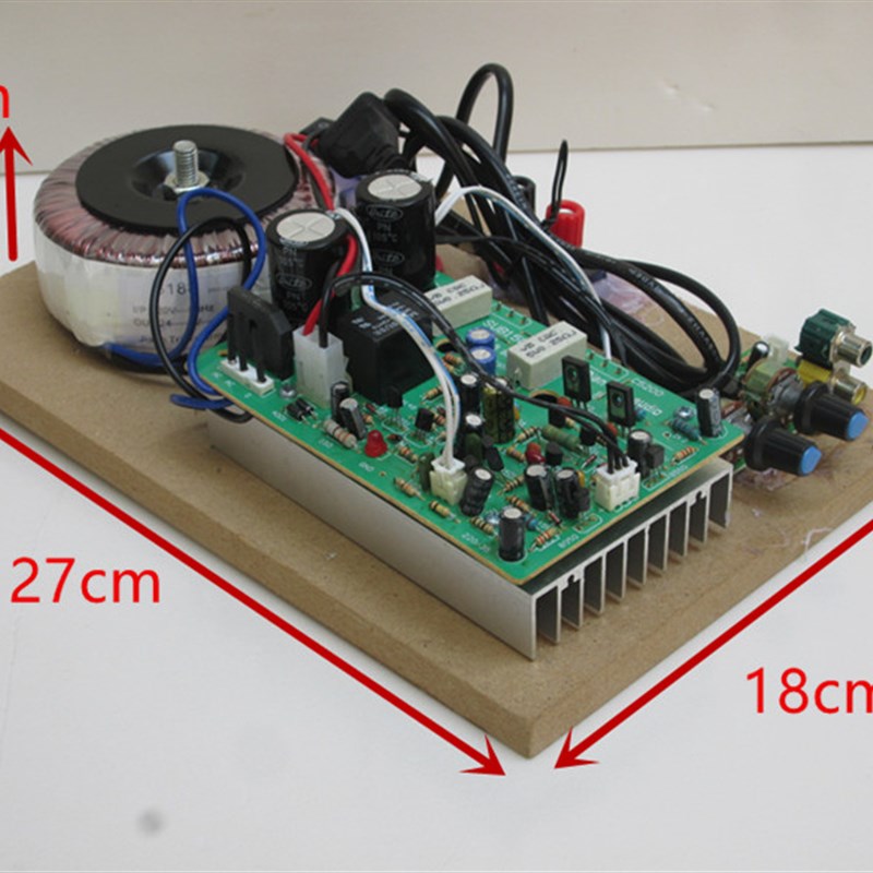 150W超重低音炮纯低音功放板音响主板6-8寸100磁4-6欧喇叭