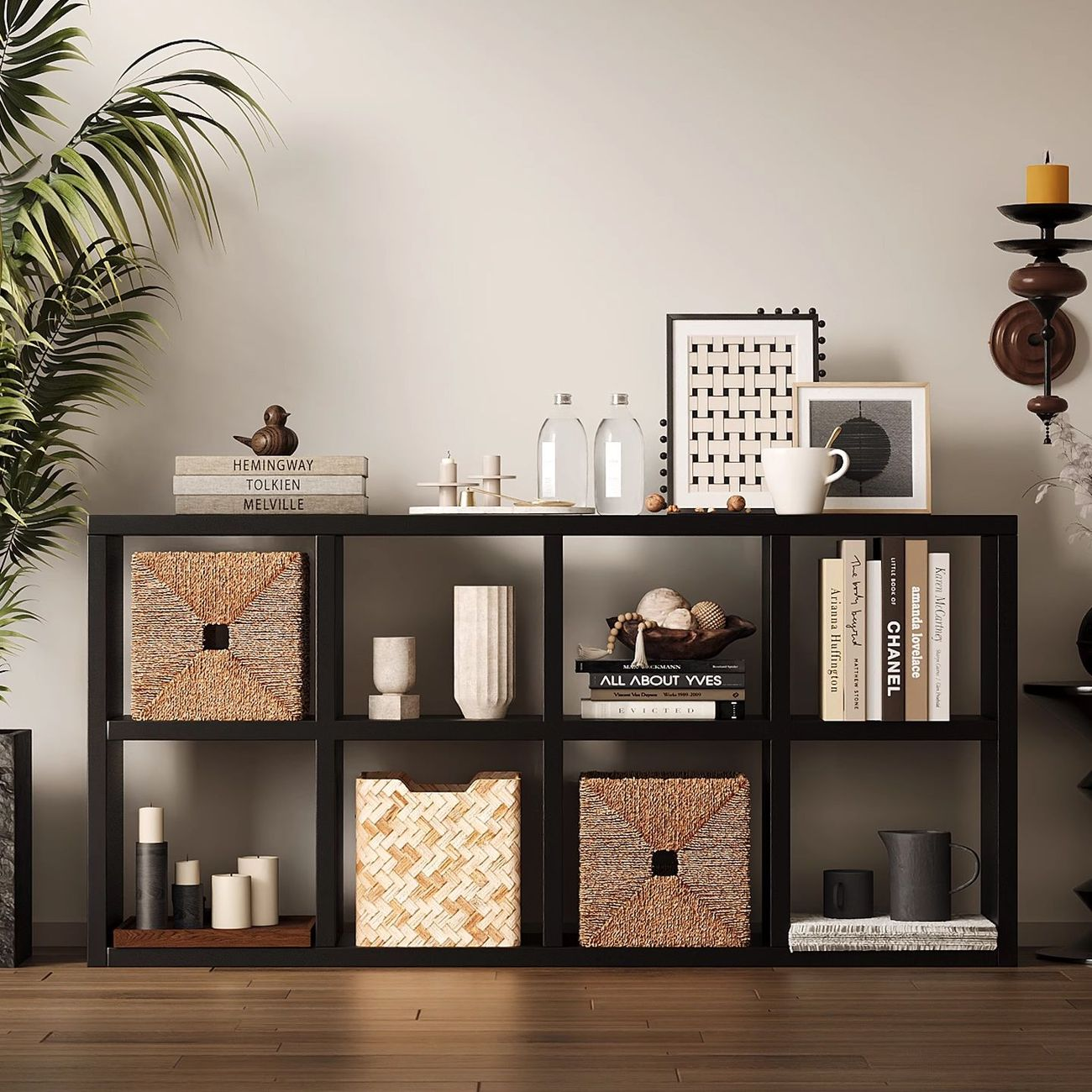 复古格子柜钢制自由组合书柜卡莱克书架幼儿园日式收纳储物方格柜,住宅家具,书架,淘宝优惠券,粉丝福利购,淘宝优惠卷