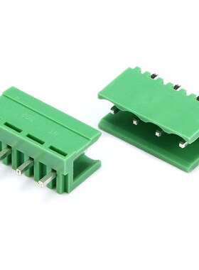 HT5.08-2/3/4/5/6/8/10/12P拔插式PCB接线端子508V直针插座接插件