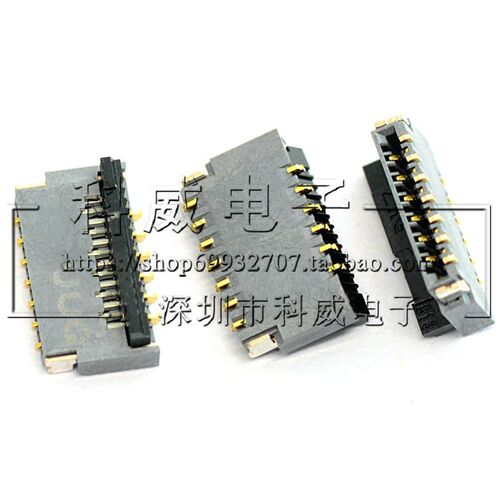 HRS广濑上接下接触连接器 FH35C-13S-0.3SHW 13pin 0.3mm间距