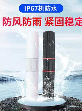 户外网路线对接头室外防水千兆网路直通头rj45转接头监控POE延长